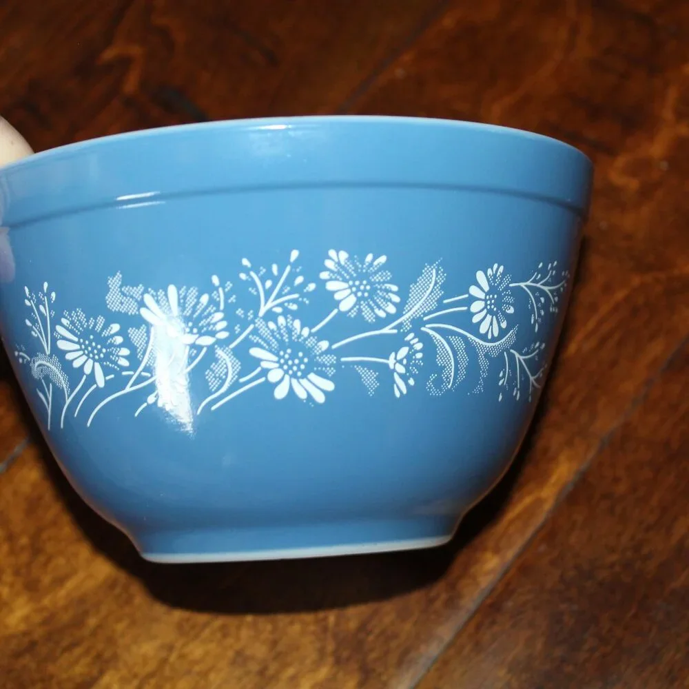 Vintage Pyrex Colonial Mist Mixing Bowl Set of 3 (401 - 403)